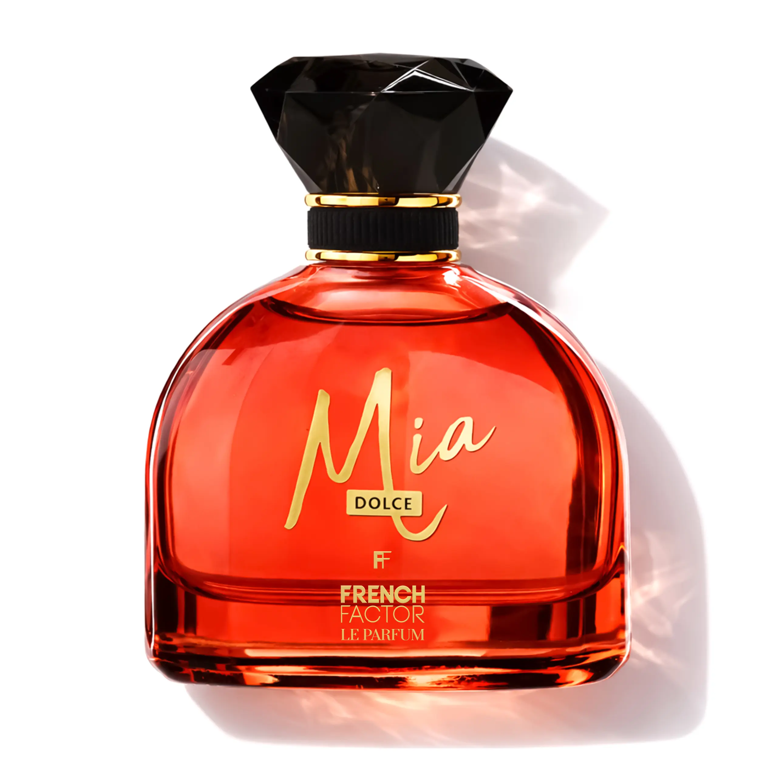 French Factor Mia Dolce Eau de Parfum | Key notes: Orchid, Almond, Neroli, Ylang, Jasmine, Vanilla, Musk, Cedar Wood | Long Lasting Perfume for Women | 3.4 Fl.oz