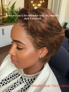 Pixie Cut Human Hair Wig Short Wigs 13x4 Lace Front Wigs Human Hair Pre Plucked Pixie Cut Wig Natural For Women Glueless Bob Wig