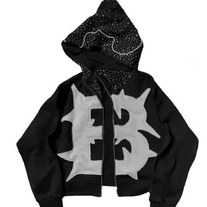 Top American Personalized High Street Printing Popular Autumn New Letter Stick Men’s and Women’s Same Hoodie Menswear Sweatshirts Pullover Long Sleeve Fall Outfits Labor Day Deals Polyester Wetsuit