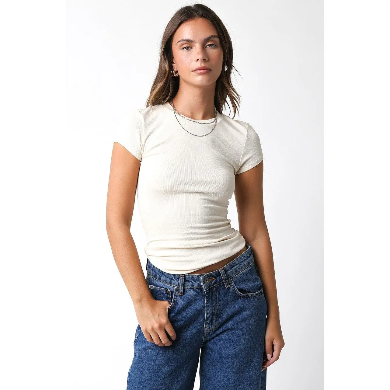 ALLEY TOP - Ecru