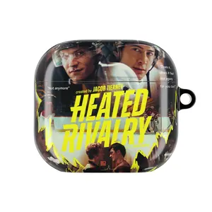 Enemies to Lovers Hockey Romance AirPods Case for Gen 1 2 3 4 & Pro 1 2 3, Booktok Inspired Fan Cover
