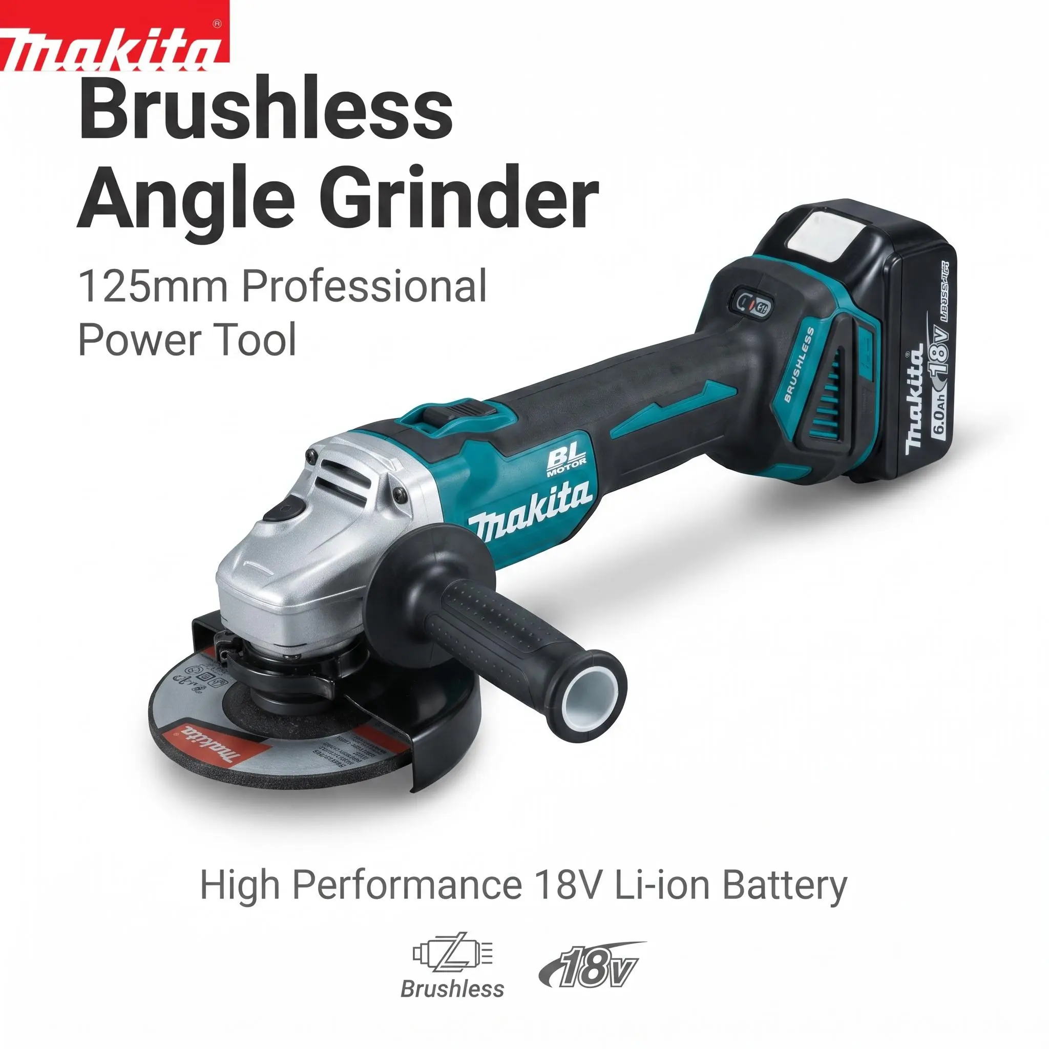 Makita DGA404 8500 RPM Angle Grinder for Metal Weld Cleanup heavy equipment
