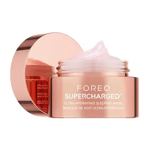FOREO SUPERCHARGED Hydrating Night Mask - Deeply Replenishing Face Moisturizer - Rejuvenating Face Cream - Vegan - Cruelty & Gluten-Free Skincare Comfort