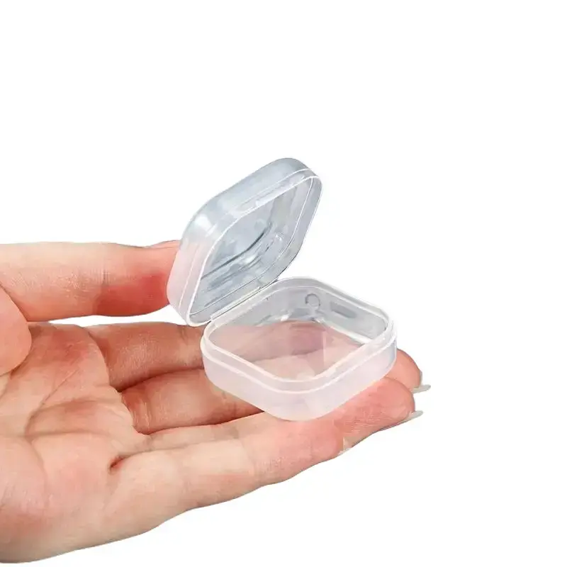Small Clear Storage Boxes for Beads Crafts and Small Parts, 30 Pack