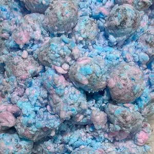 Cotton Candy Flavored Coated Fruit Gush 8oz or 1 poundCrunchy Fruity Fusion Super Coated Soft Enchanting Flavor Mix Magical Snacking Experience