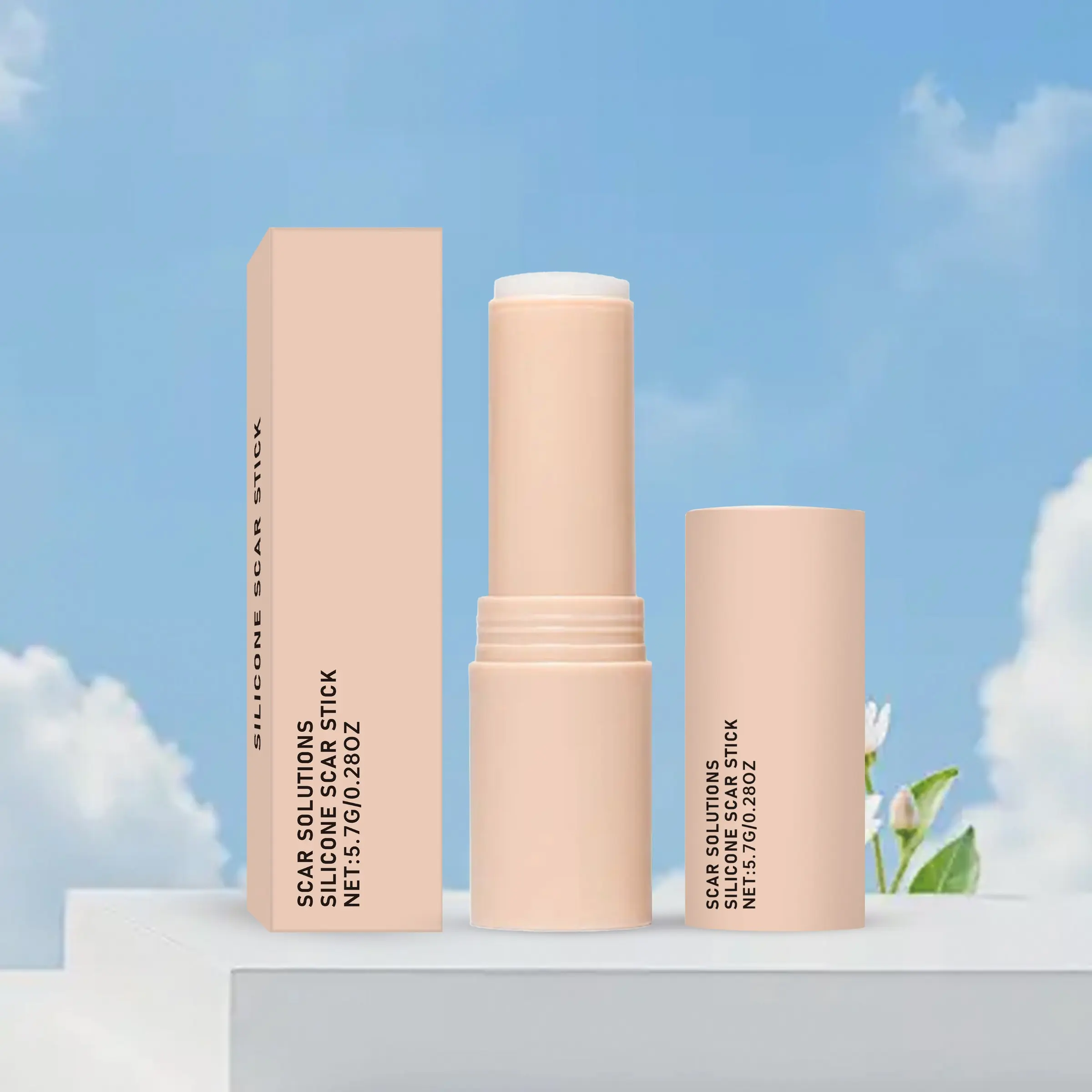 Silicone Moisturizing Stick, Daily Moisturizer Stick, Firming Deep Hydration, with Vaseline, Hyaluronic Acid, Gotu Kola, Smooth and Hydrate Skin, Suitable for Face and Body, Portable Use, Moisturized Skin