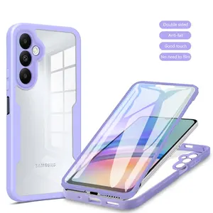 Men & Women Transparent Anti-Drop Phone Case, Full Coverage Clear Cover for Samsung Galaxy a Series, Durable Protective Design