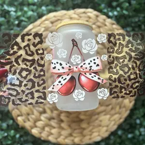Cherry UVDTF Cup Wrap
