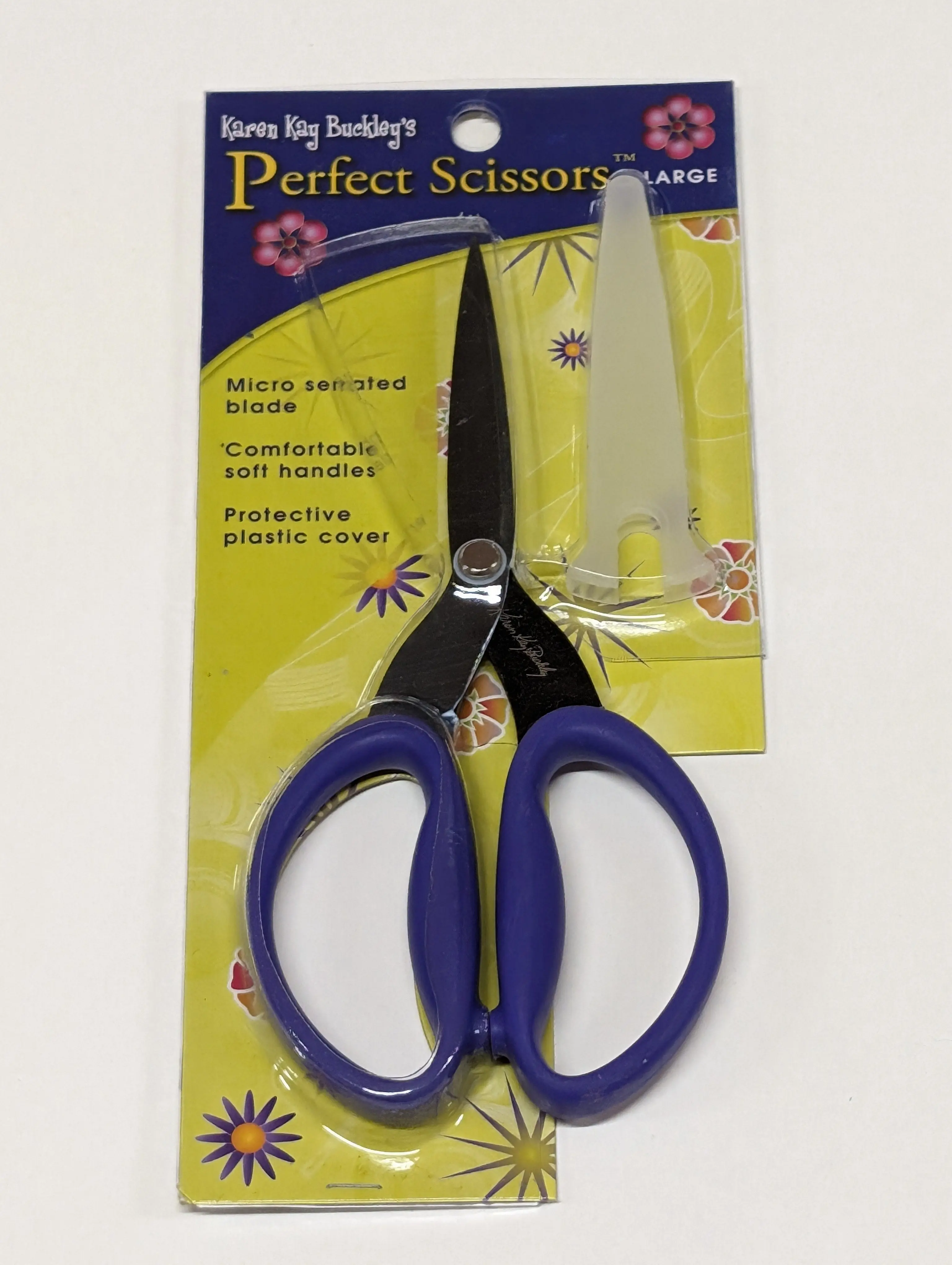 Perfect Scissors Karen Kay- Large Purple 7.5"
