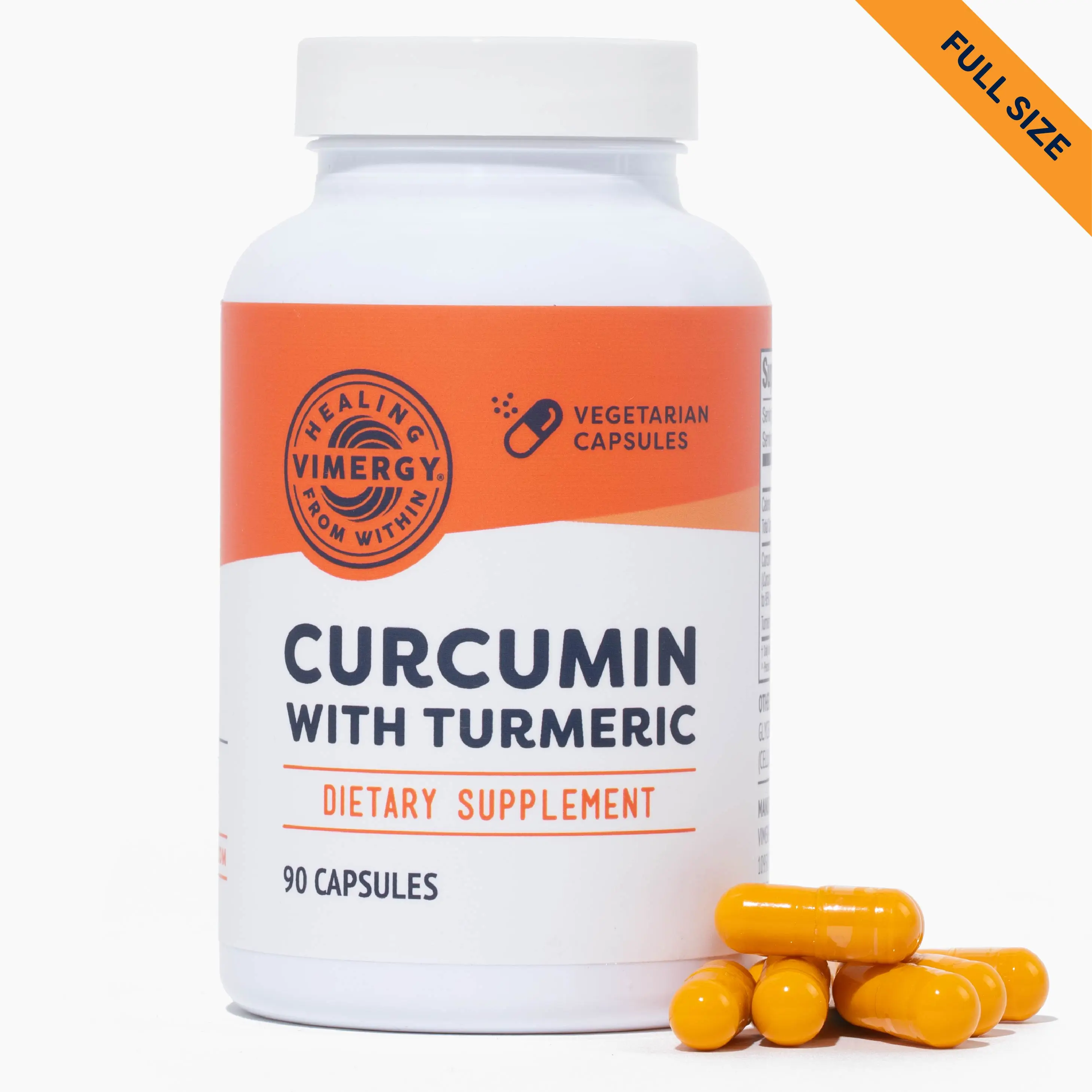 Vimergy Curcumin with Turmeric 90-270 Capsules | Joint Health & Brain Support Supplement Vimergy Curcumin with Turmeric 90-270 Capsules | Joint Health & Brain Support Supplement