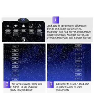 Muslim Study Prayer Blanket with Starry Sky Design for Comfortable Sitting or Lying Down Ideal for Prayer Activities and Meditation Unisex with Prayer Activities Enhancer and Quran Study Features