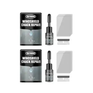 Rayhong Car Windshield Crack Repair Liquid, Windshield Adhesive for Cracks and Gaps, Effective Fixing Agent for Vehicle Glass Damage, Glass Repair Fluid