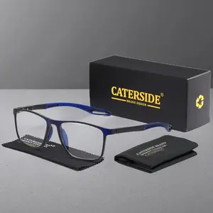 Elegant Photochromic Reading Glasses, Ultra-Light Tr90 Frame, Anti-Blue Light, Spring Hinge Design, Unisex Fashion Eyewear