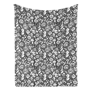 Color-Your-Own Blanket for Kids & Adults Creative Artistic Blanket  Soft Funny Throw Blanket Cozy Lightweight Plush Portable Cover Blanket For Sofa,Warm Gift For Birthday,Christmas,Multiple Blanket