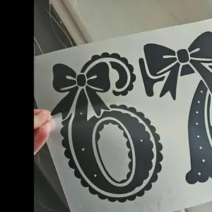 Cute bow "6-7" DTF Print Only - Perfect for DTF Printing Projects, Multiple Sizes Available, No Additional Features, Ideal for DTF Printing