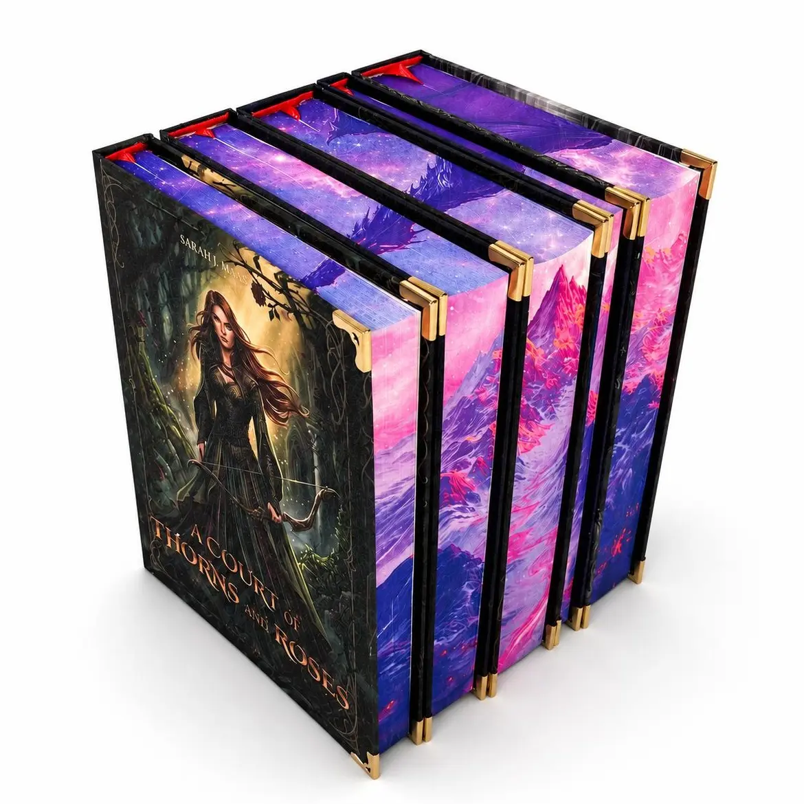 ACOTAR 5-Book Hardcover Set | Special Edition Books, Romantasy Saga & Bookshelf Collection
