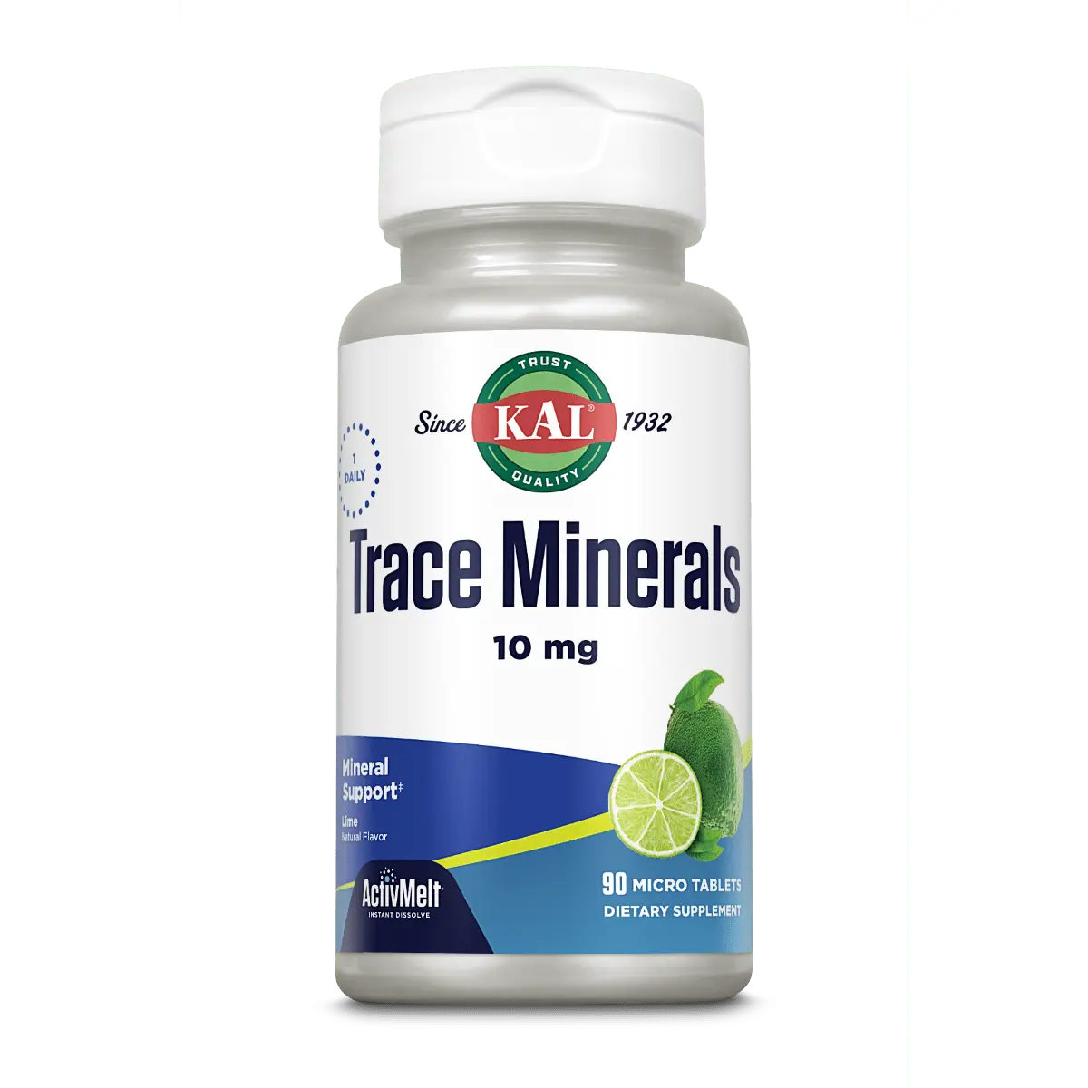 Trace Minerals 10 mg ActivMelt® Instant Dissolve Tablets
