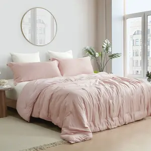 Cold Pandas Knitting - Coma Inducer Oversized Comforter Set - Rose Quartz