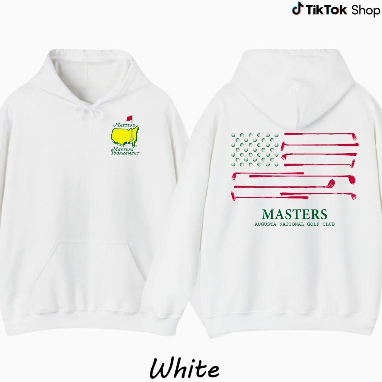 [SALE OFF 50%] Masters Augusta National Golf Club Hoodie For Men For Women, American Flag Graphic Pullover, Golf Unisex Sportswear Gift CFM