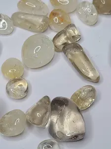 REIKI CHARGED NATURAL CITRINE TUMBLE STONE