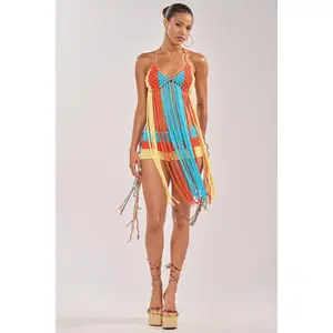 BEACHIN CROCHET BRALETTE IN ORANGE BEACHIN CROCHET BRALETTE IN ORANGE