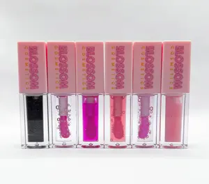 Blossom Cosmetics Cosmic Kiss Collection – Hydrating Tinted Lip Oil, Glass like Shine for Soft lips all Day Moisture.