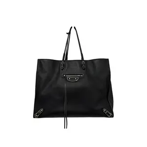 Pre-owned Balenciaga Leather Shoulder Bags Papier Tote