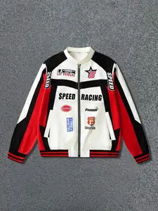 Men's Racing Element Jacket Coat for Autumn Winter, Comfortable and Fashionable, Perfect for Outdoor Activities