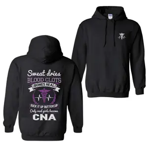 CNA Nurse Hoodie – Medical Humor Graphic Tee – Healthcare Worker Shirt