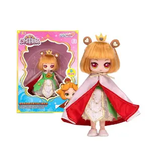 Mengqi Little Magic Fairy Animated Character Doll Princess Girl Dress-Up Doll Blind Box