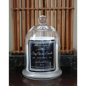 Elegant Cloche Candle Jar