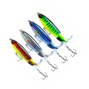 Water surface tractor, four in a pack, suitable for parties, gifts, loud noise, bionic bait temptation that fierce fish cannot refuse