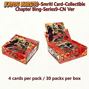 KAYOU NARUTO-Smriti Collectible Card- Chapter Bing-Series9-CN Ver（Chinese Version）– Rare Collectible Cards, Full Set Trading Card Packs for Game Players and Collectors