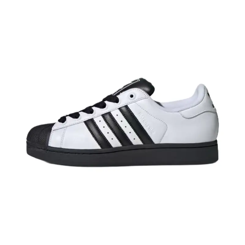 adidas Superstar II Men’s Classic Casual Lightweight Sports Shoes, Athletic Training Sneakers with White Upper & Black Sole for Daily Walking, Sneakers Trainer
