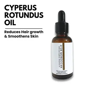 Cyperus Rotundus Oil – Naturally Slows Hair Regrowth- Smooth, Soft & Soothe Skin After Hair Removal 30ml Sensitive