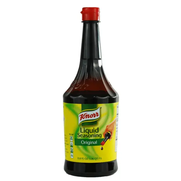 Knorr Original Liquid Seasoning Soy Sauce - 33.8 oz Ambient Cooking Sauce, Rich Flavor, Ideal for Dipping & Staple Food Pairing