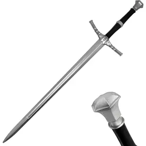 Full Size Medieval Foam Practice Sword for Cosplay LARP Costume Halloween