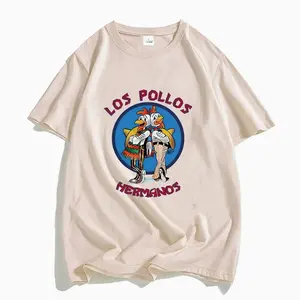 Los Pollos Hermanos Shirt – 100% Cotton Cartoon Graphic Tee from Breaking Bad Unisex T-Shirt Sweatshirt Hoodie for Men & Women KLU