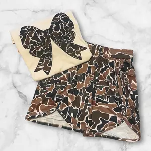 Viral Bottomland Camo Shirt - Old School Duck Camo - Casual womenswear- not a set shirt only