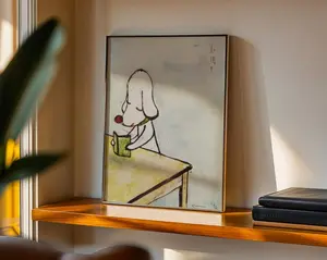 Yoshitomo Nara poster Harmless kitty Yoshitomo yoshimoto Nara Print No Frame