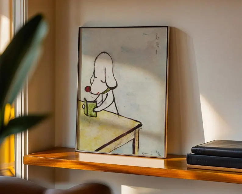 Yoshitomo Nara poster Harmless kitty Yoshitomo yoshimoto Nara Print No Frame