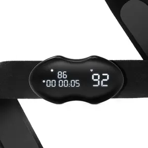 New Heart Rate Monitoring Chest Strap, Real-time Heart Rate Calorie Display With Display Screen Strap, Heart Rate Monitor Chest Sensor for Running Cycling Gym and Other Sports  Wearable