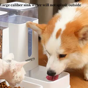 New Generation Automatic Pet Feeder with Water Dispenser: Hassle-Free Short Travel