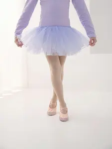 Girls' Ballet Leotard Set, Dance Outfit, Dance Clothing, Ultra-Soft Professional Dance Tight/footed Leotards, Ideal for Performances and Training, All Seasons
