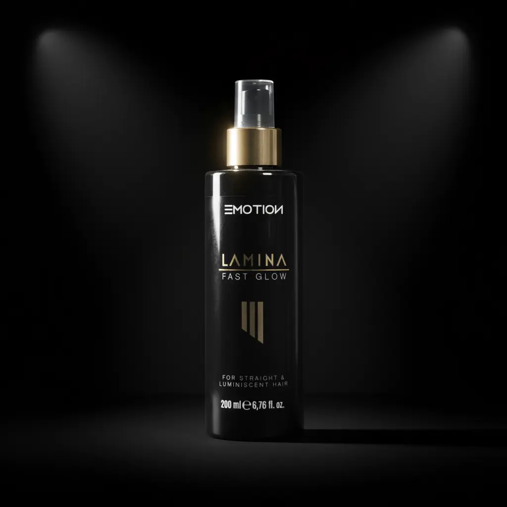 Emotion Lamina Fast Glow 200ml Fast Lamination Treatment with Hyaluronic Acid for Smooth Shiny Hair