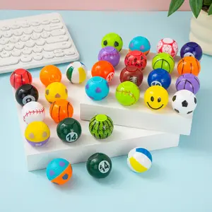 Mini fidget spinner, ball shape, rich color pattern, durable plastic lightweight and portable, perfect for party favors, classroom prizes, boredom relief toys, birthday gifts, Christmas Halloween gifts