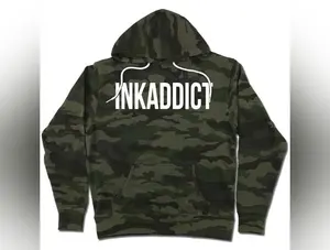 InkAddict Camo Unisex Pullover