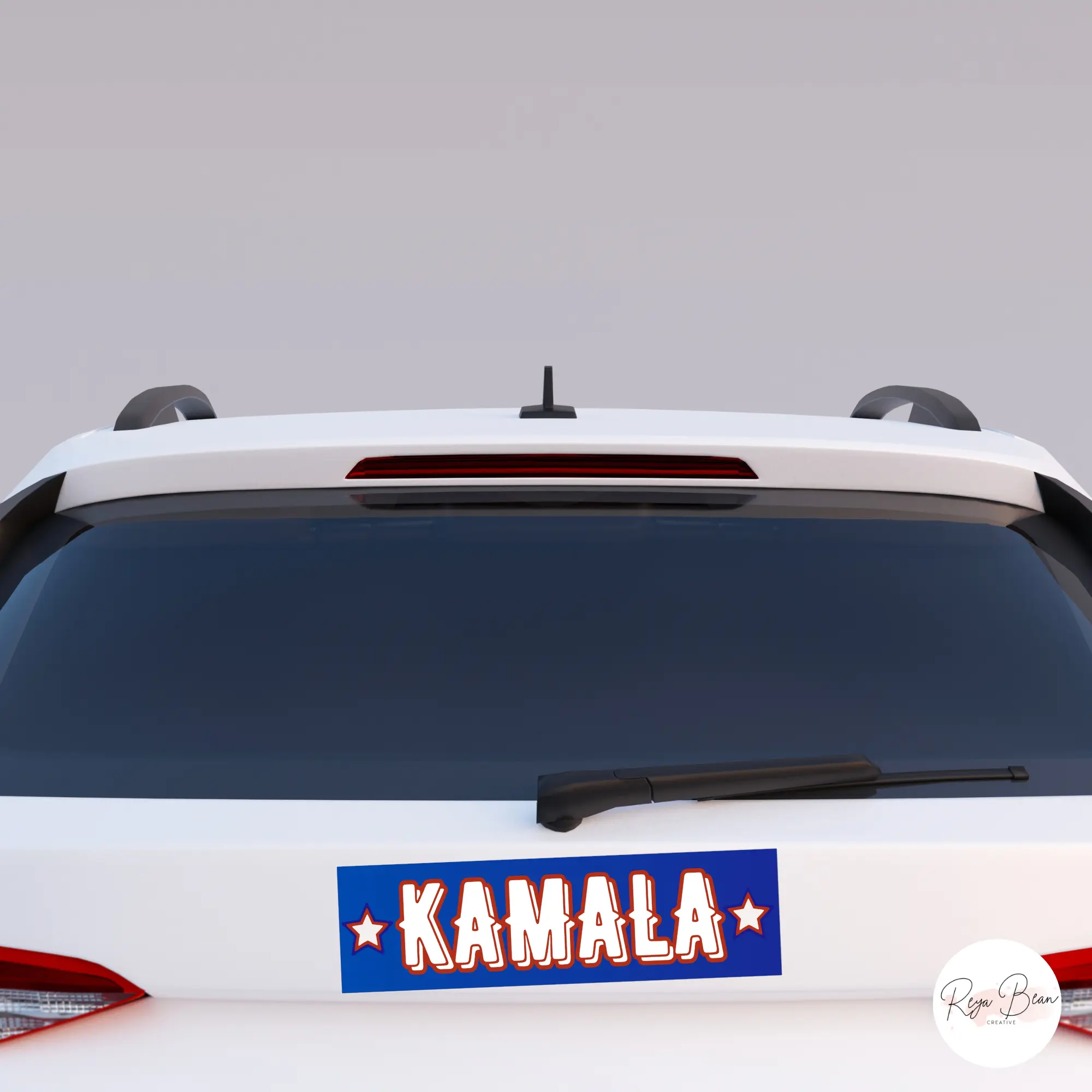 Kamala Harris Madam President 2024 Election Bumper Sticker Car Decal Democratic