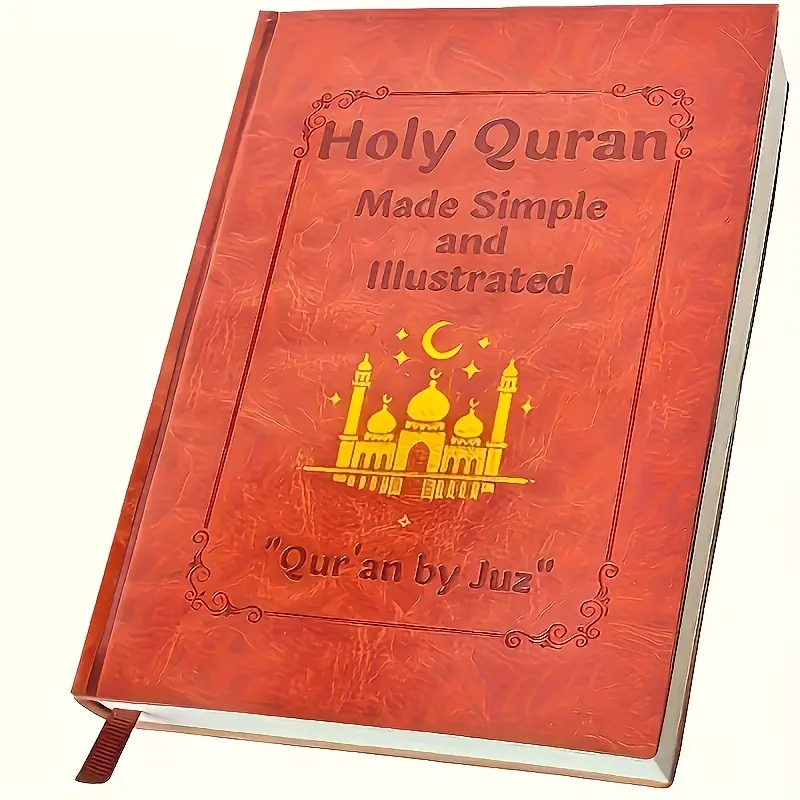 Illustrated Quran Learning Book, Islamic Stories & Teachings, Educational Kids' Quran Reader, Perfect Gift for Muslim Families