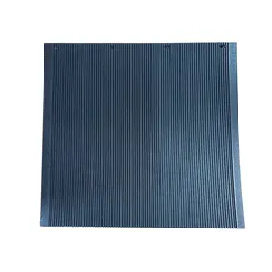 Franklin Black Ribbed Rubber Mudflap 24"x24" 30"x24" 36"x24" Universal Fit for Trucks Trailers Heavy-Duty Ribbed Rubber Protection